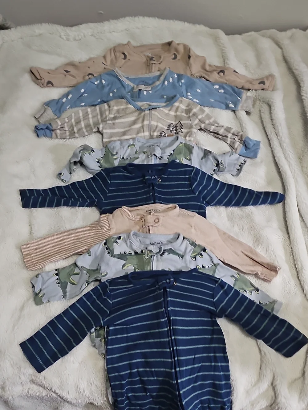 3-6mo Sleeper Lot Of 8